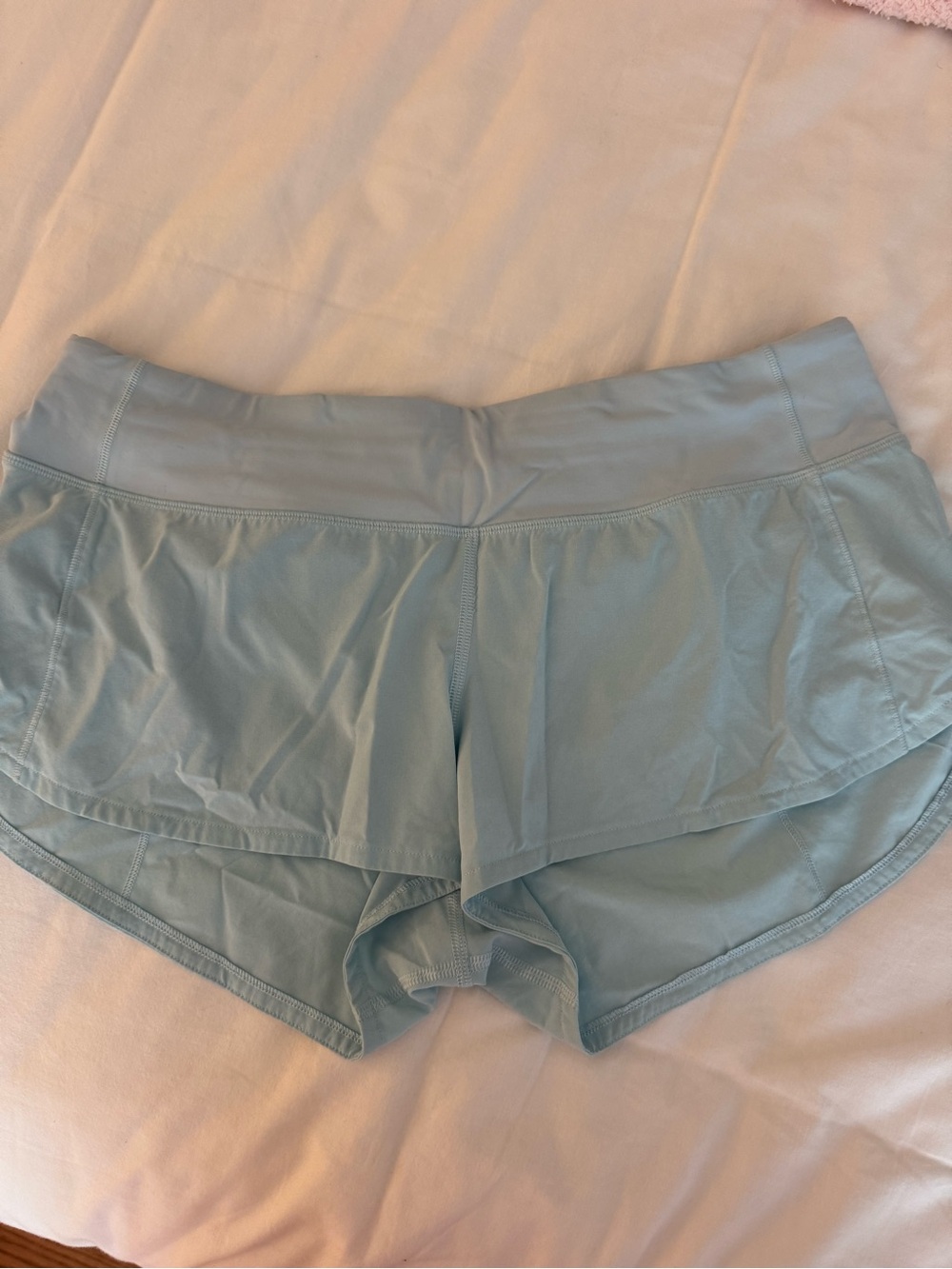 Lululemon Speed Up Shorts Icy Blue